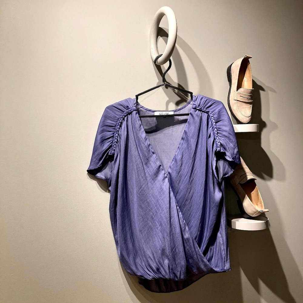 DO + BE — Loose Purple Blouse
